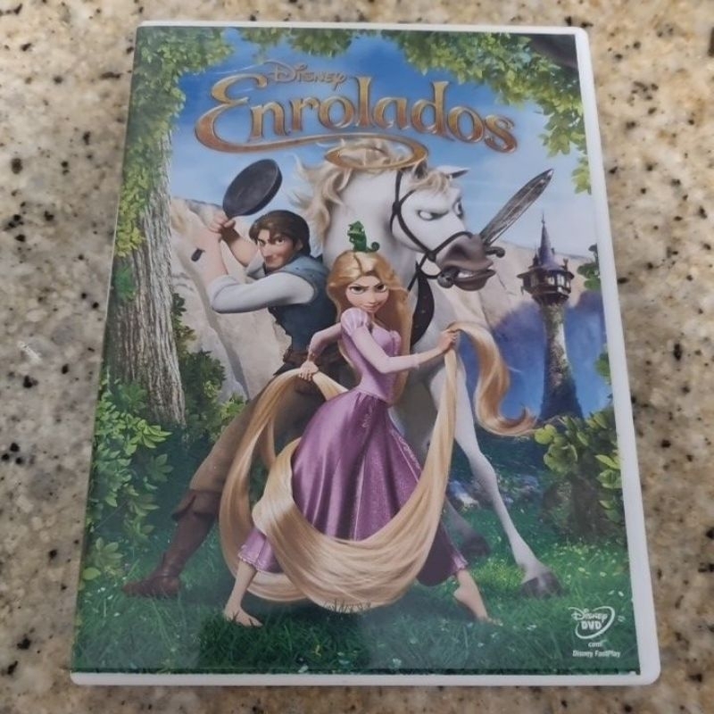 DVD 'Enrolados' (Walt Disney).