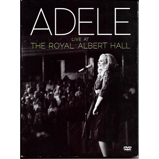DVD+CD: Adele — Live At The Royal Albert Hall (c/ luva) música pop & balada romântica internacional