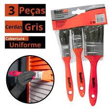 Bestfer pinceis jg 3pcs para pintura