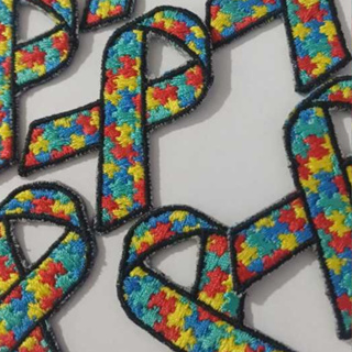 🧩 3 Patch Fita Quebra-Cabeça – Autismo | Termocolante Bordado 🧩 em Oferta na Shopee