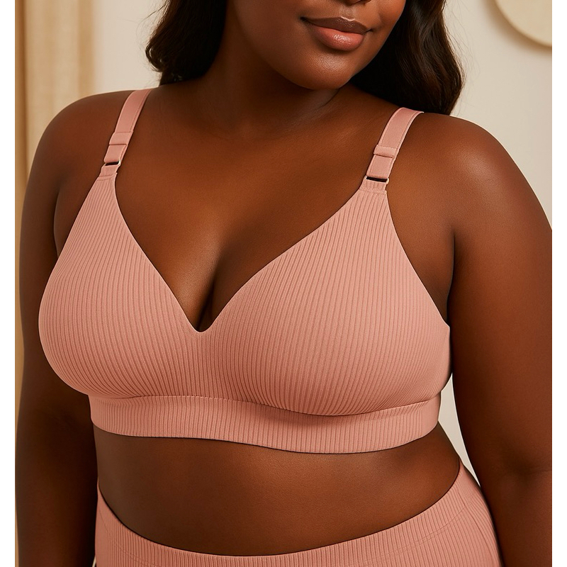 Sutiã Plus Size Top Fitness com Bojo sem Aro Alças Reguláveis  – Conforto e Sustentação em Oferta na Shopee