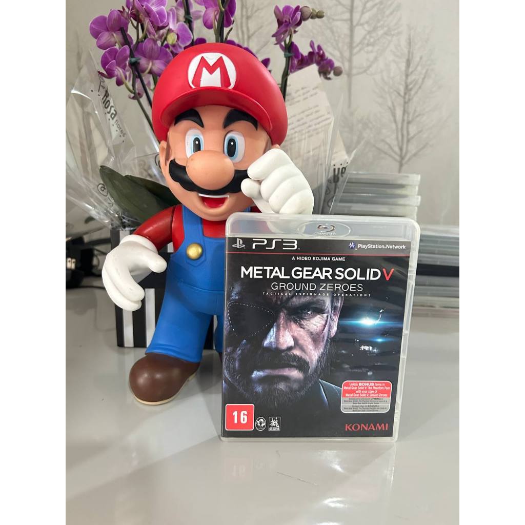 JOGO METAL GEAR SOLID V 5 ENVIO IMEDIATO PS3 MIDIA FISICA