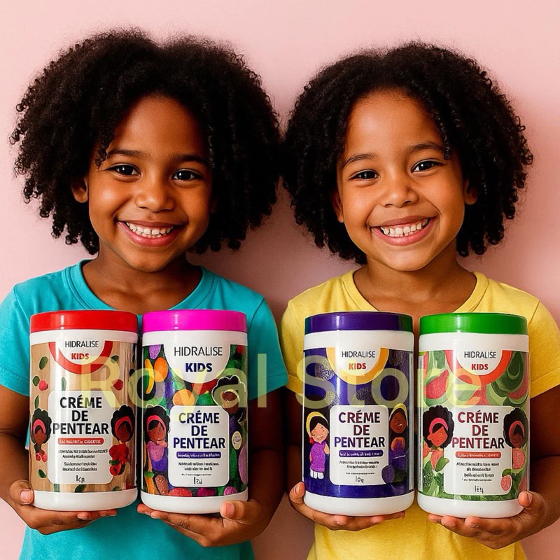Creme para Pentear 1KG Cachos Sem Frizz Hidralise Brilho Definição Finalizador Cachinhos — imagem 1