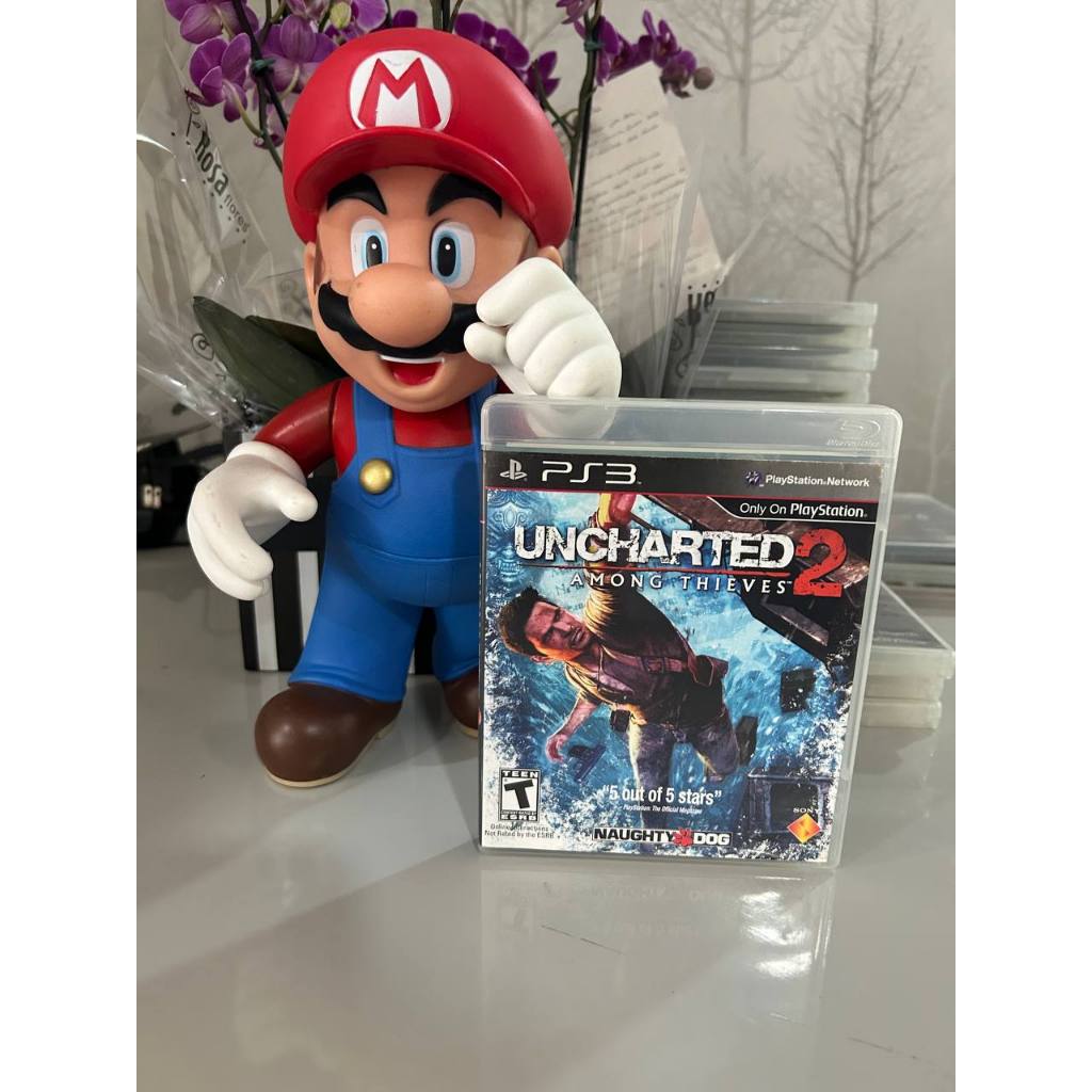 JOGO UNCHARTED 2 AMONG THIEVES ENVIO IMEDIATO MIDIA FISICA PS3