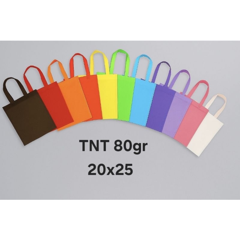 Sacolas Ecobag TNT Lembrancinha Festas Alça Reforçada 20x25- 10/20/30/40. Embalagem Ecológica Barata