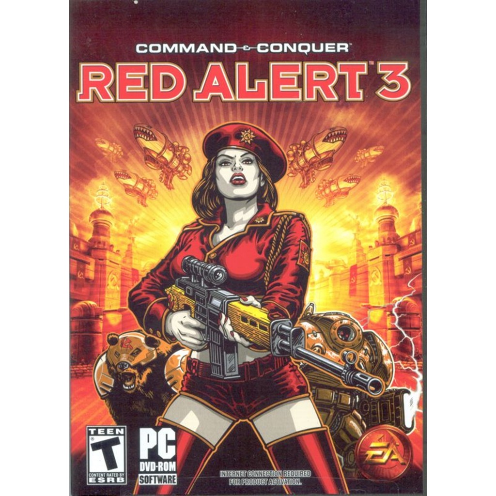 Command &  Conquer Red Alert 3 Complete - Pc - Mídia Física
