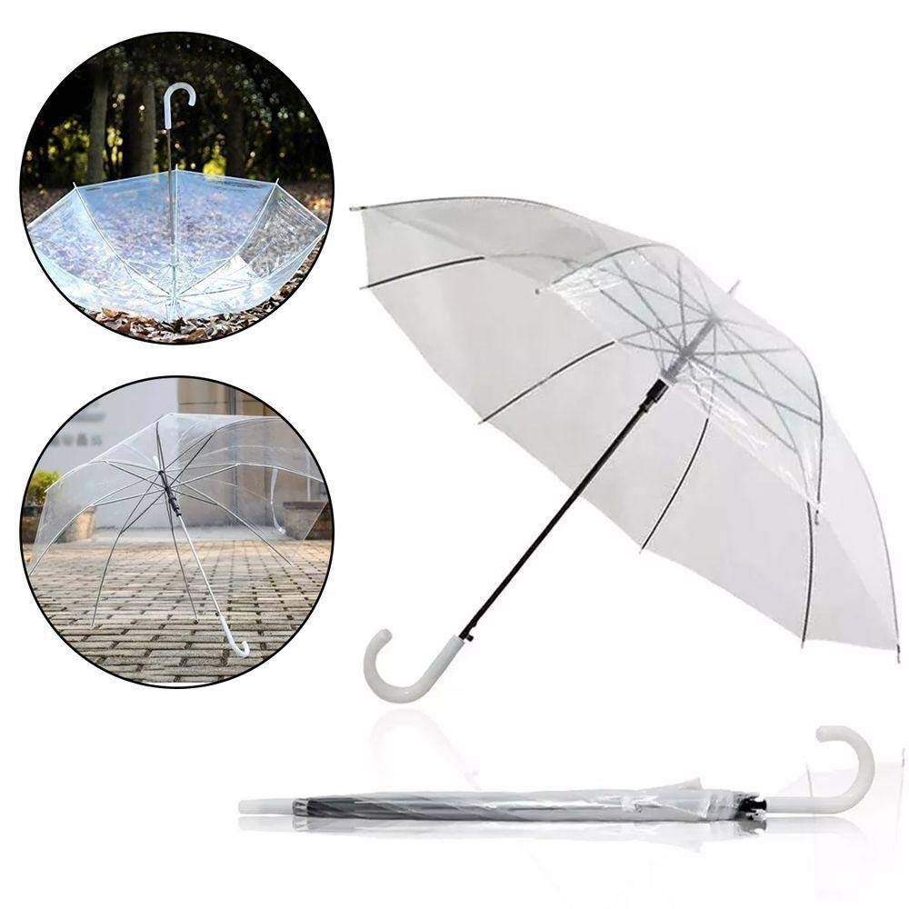 Guarda Chuva Automático Grande Transparente Adulto