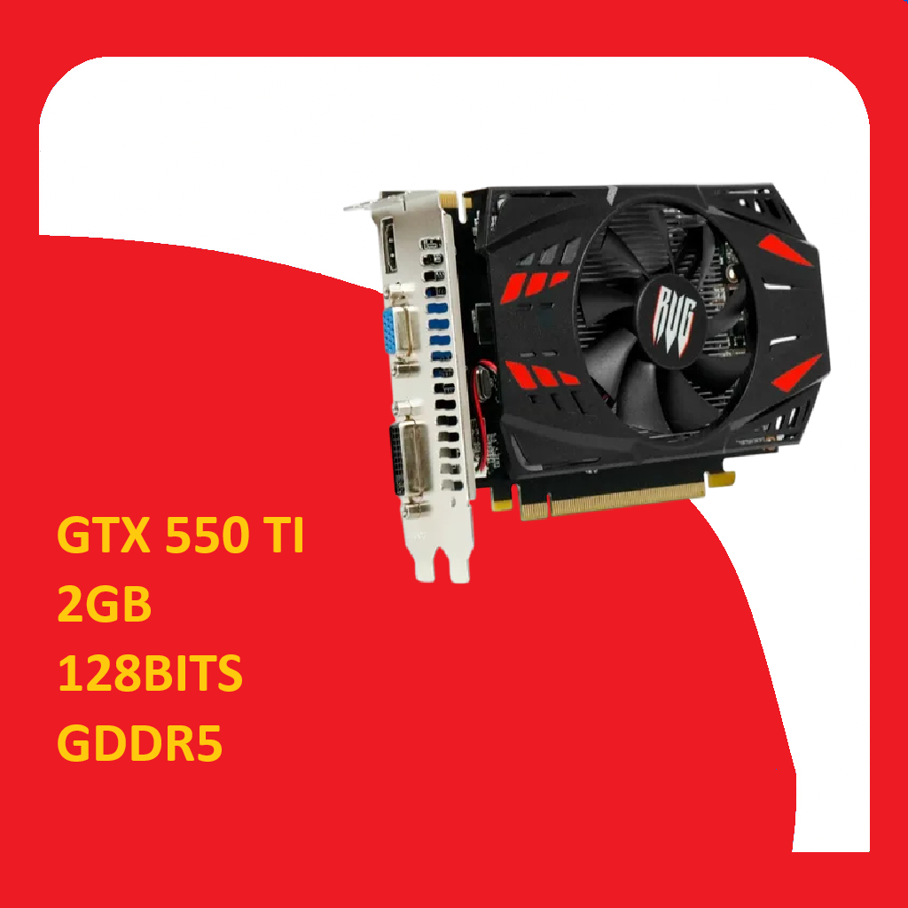 Placa de Video BUG GTX 550 TI 2GB, GDDR5, 128-bit
