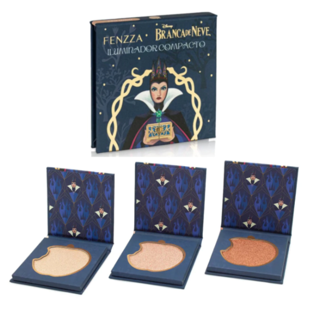 Iluminador Compacto Rainha Má - DISNEY FENZZA - EDIÇÃO LIMITADA