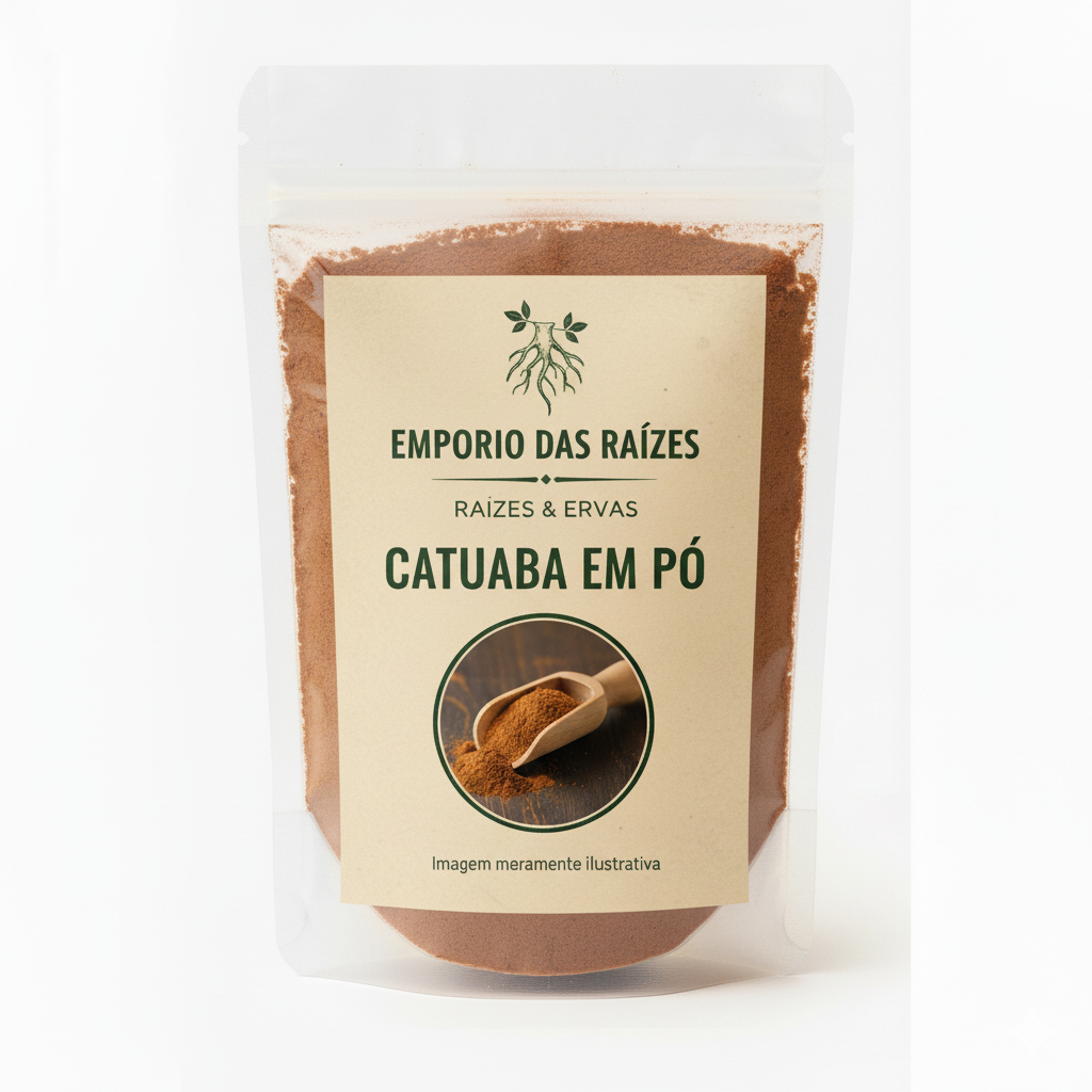 Catuaba em Pó 1 Kg - Emporio Das Raizes