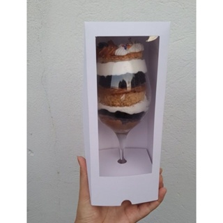 1~5 Caixa para Taça- Bolo na Taça- Taça de bolo - Caixa Dia das Mães - Embalagem - Caixa Bolo em Oferta na Shopee