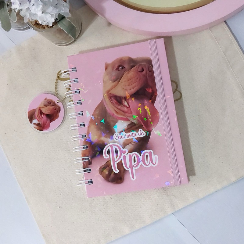 Caderneta Pet A6 (10x15cm) em Oferta na Shopee