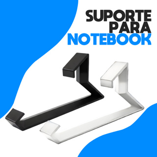 Suporte Notebook  Ergonômico Resistente Altura Fixa Resfriamento Fácil Uso em Oferta na Shopee