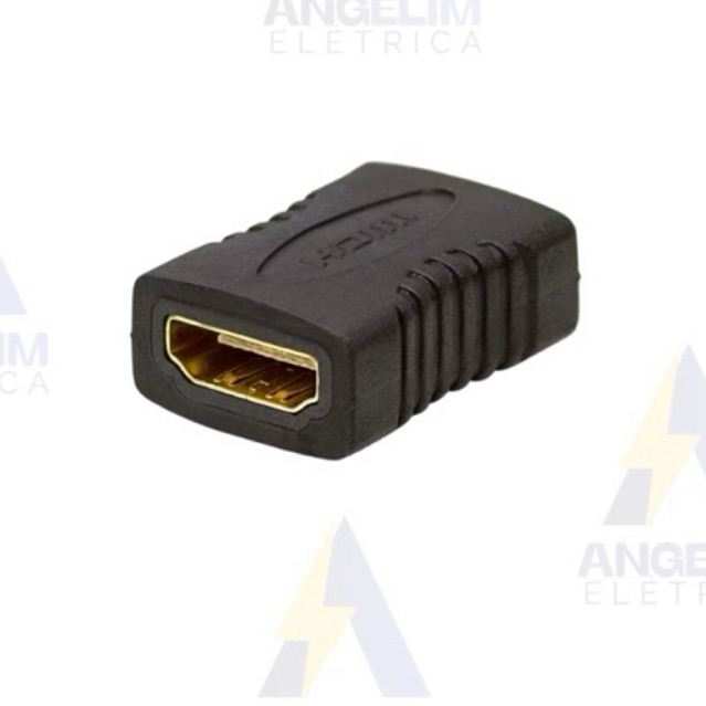 Adaptador HDMI Fêmea x Fêmea / 90° / 270° | Emenda e Cotovelo HDMI | 4K Full HD | Alta Qualidade