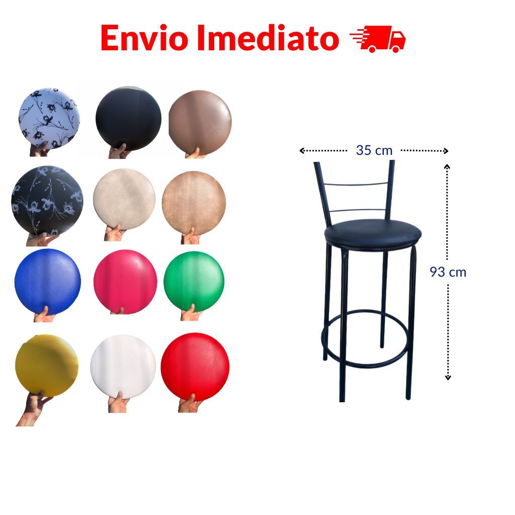 banqueta alta, Banqueta para Cozinha, Bistrô, Lanchonete, Salão, Alto Padrão Conforto e  Durabilidade