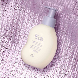 Hidratante Relaxante Mamãe e Bebê Natura 200ml | Loção Suave Vegana Lavanda p/ Bebê Original Natura