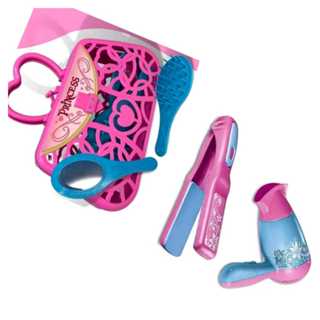 Kit Beleza Infantil Chapinha e secador +Bolsinha+acessorios em Oferta na Shopee