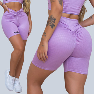 Short Levanta Bumbum Cirre Academia Feminino em Oferta na Shopee