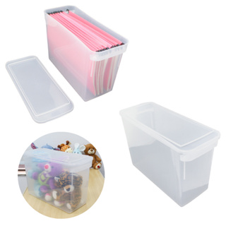 Caixa Organizadora Multiuso Com Tampa Pasta Suspensa Arquivo em Oferta na Shopee