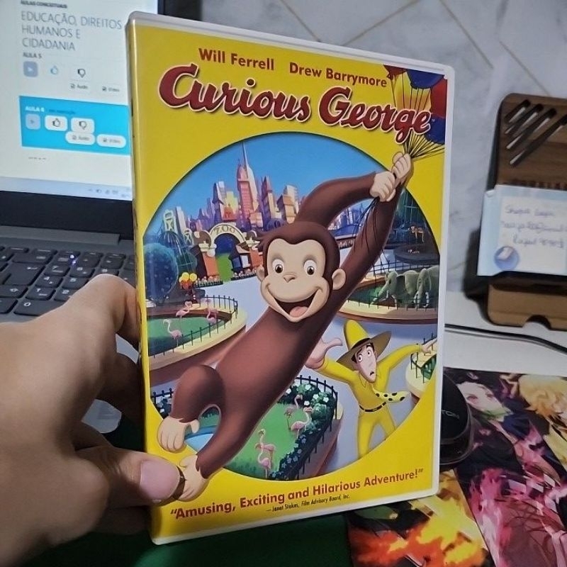 Dvd Importado George o Curioso, original intacto
