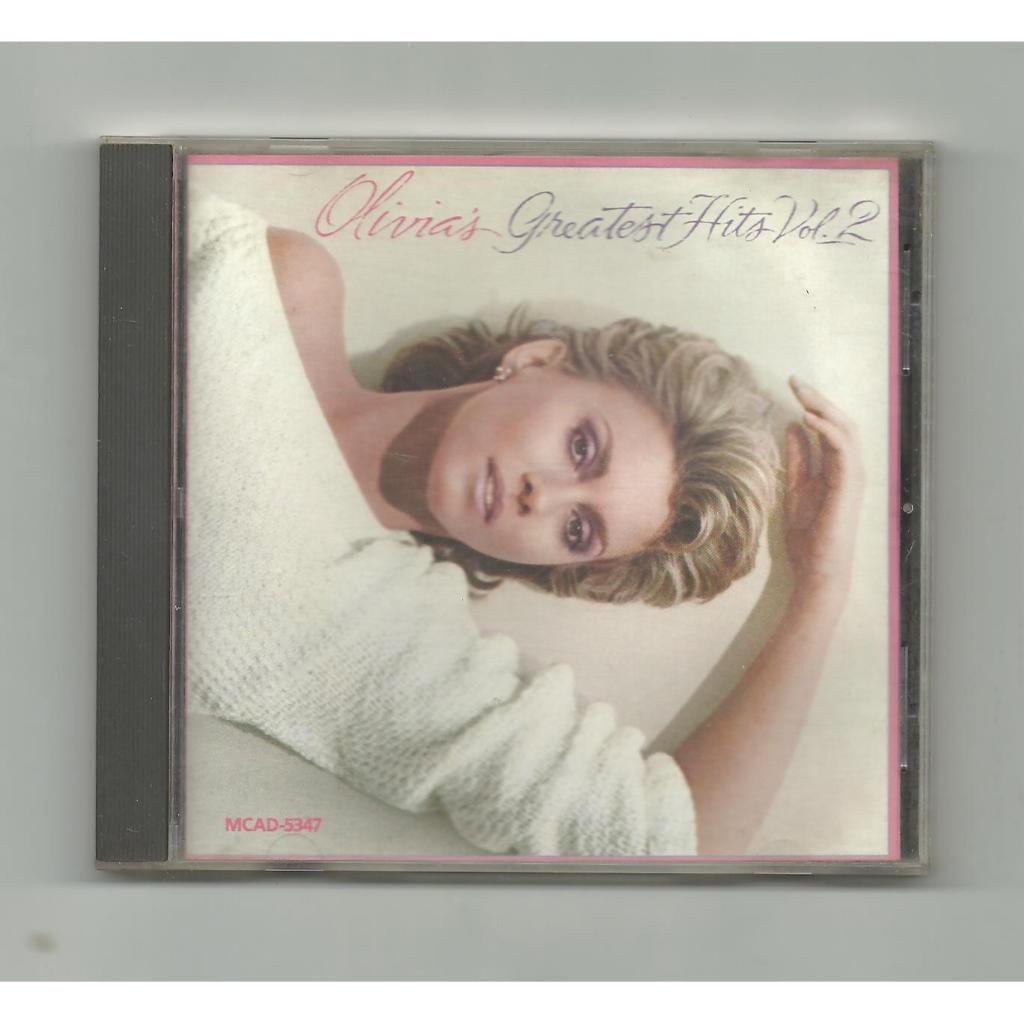 CD - Olivia Newton-John – Olivia's Greatest Hits Vol. 2 - Imp.USA - 1982 - genero:- Pop, synth pop