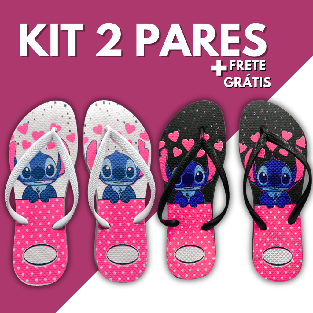 Kit 2 Pares Chinelo Sandalia Feminino Rasteira Chinela Femininas Super Macio Leve Confortável Envio Imediato Barato