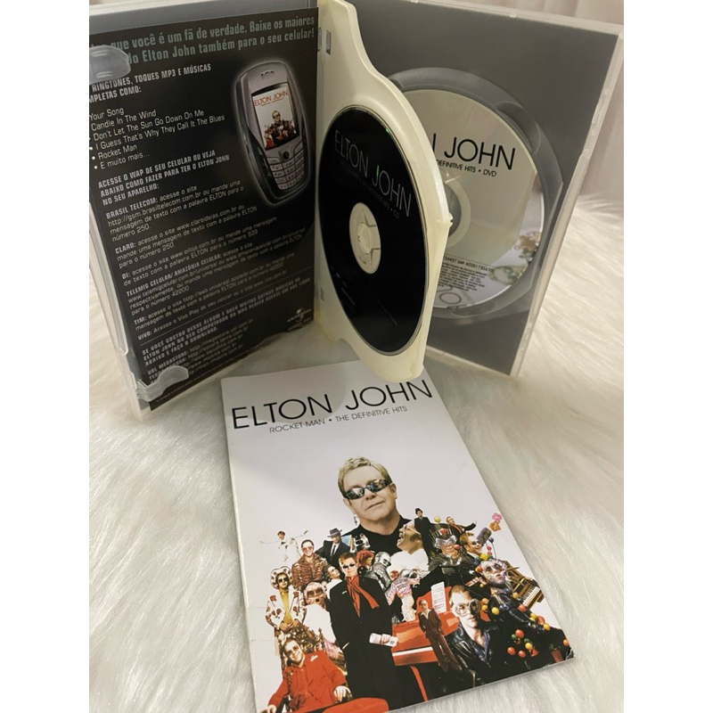DVD Elton John - Rocket Man The Definitive Hits (DVD+CD)