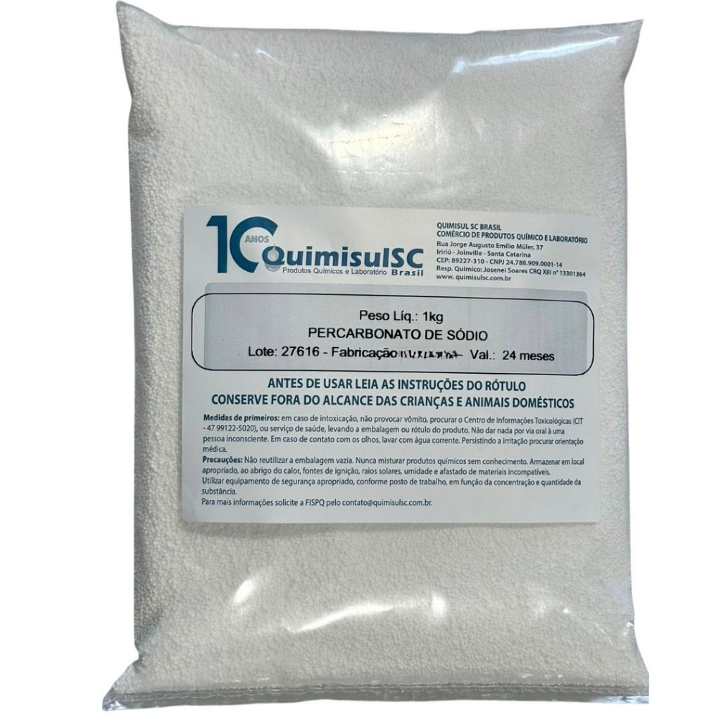 PERCARBONATO DE SÓDIO 100% PURO - 1 KG em Oferta na Shopee