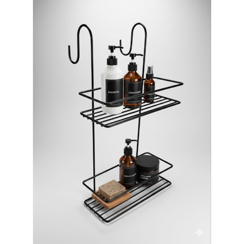 Suporte Organizador para box estilo luxo em Oferta na Shopee