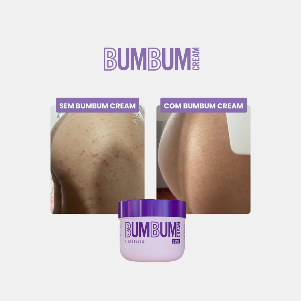 Creme corporal Beleza Brasileira bumbum cream suave 200G