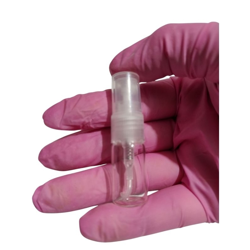 20 Flaconetes de vidro 3ml para amostra de perfume c borrifador plástico em Oferta na Shopee