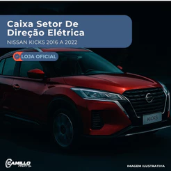 Caixa Direção Elétrica Trw Nissan Kicks 2016 17 18 19 20 21 2022 Completa - Produto Novo