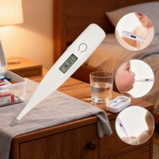Termômetro Digital: Preciso para Detectar Febre, Adequado para Adultos e Bebês em Oferta na Shopee