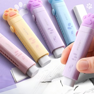 Borracha Push-Pull Infantil – Design Fofo de Pata de Gato, Item Essencial para Estudos! em Oferta na Shopee