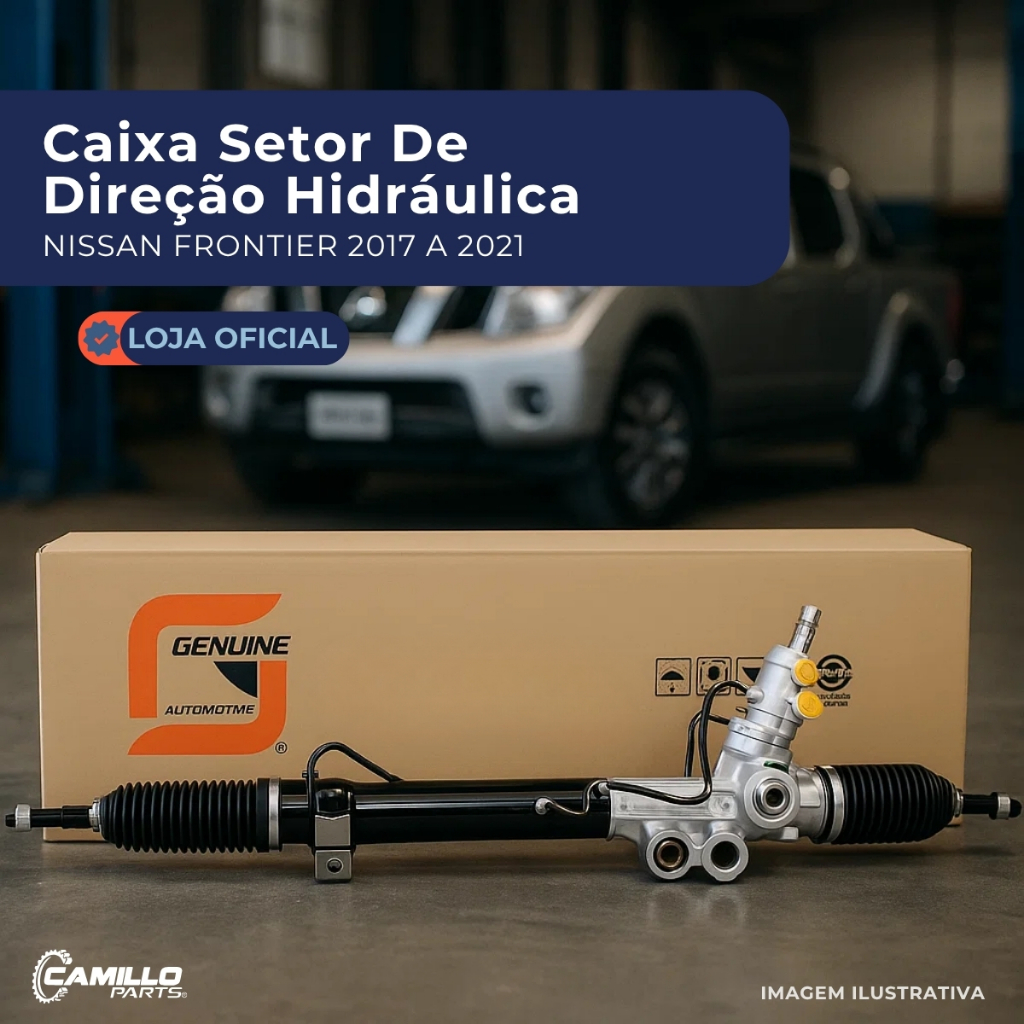Caixa Setor Direção Hidráulica Nissan Frontier 2018 2019 2020 2021 - Produto Novo