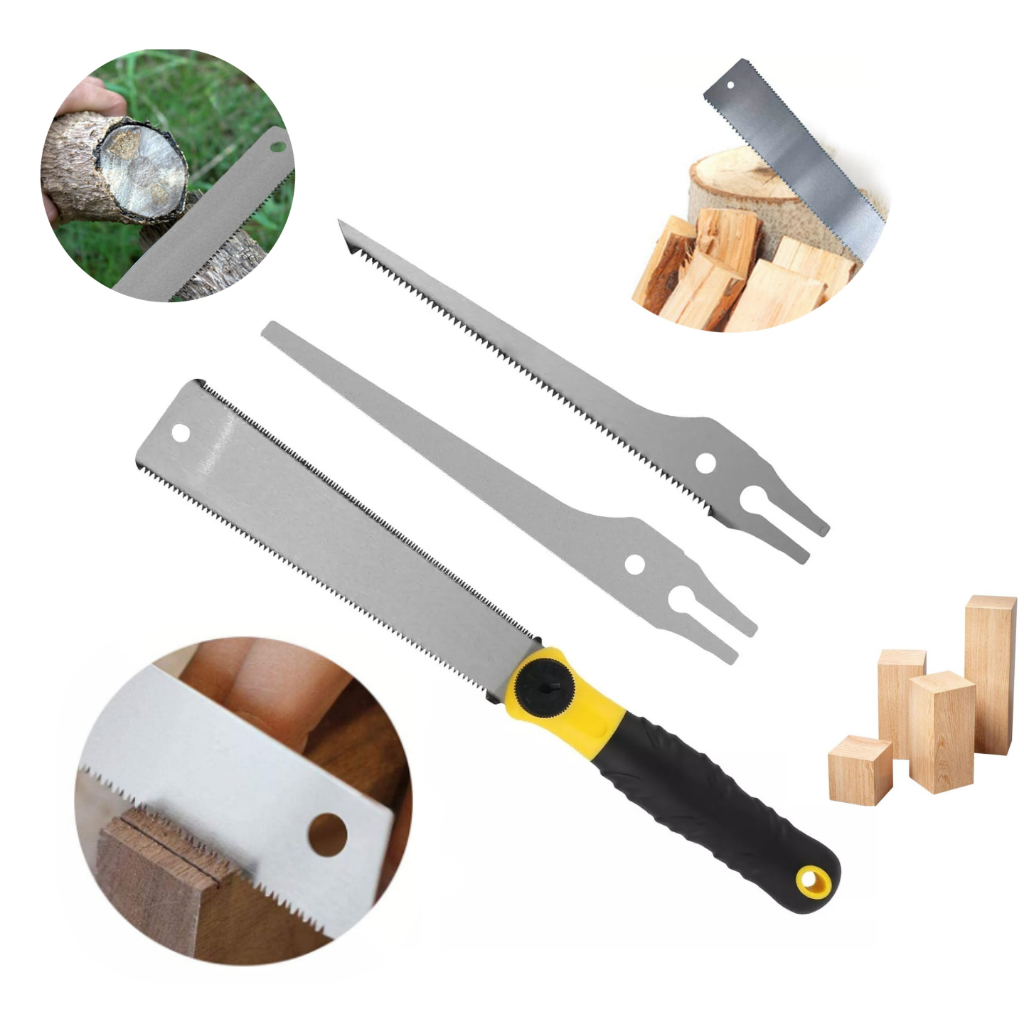 Serrote Japones Ryoba Gyokucho Para Marceneiro Lâmina 240mm Profissional Alta qualidade Kit 3