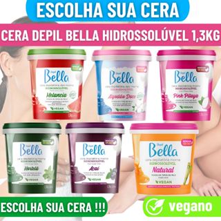 Cera Hidrossolúvel Depil Bella 1,3KG Escolha o Modelo Cera de Pitaya Cera Depilatória Natural em Oferta na Shopee