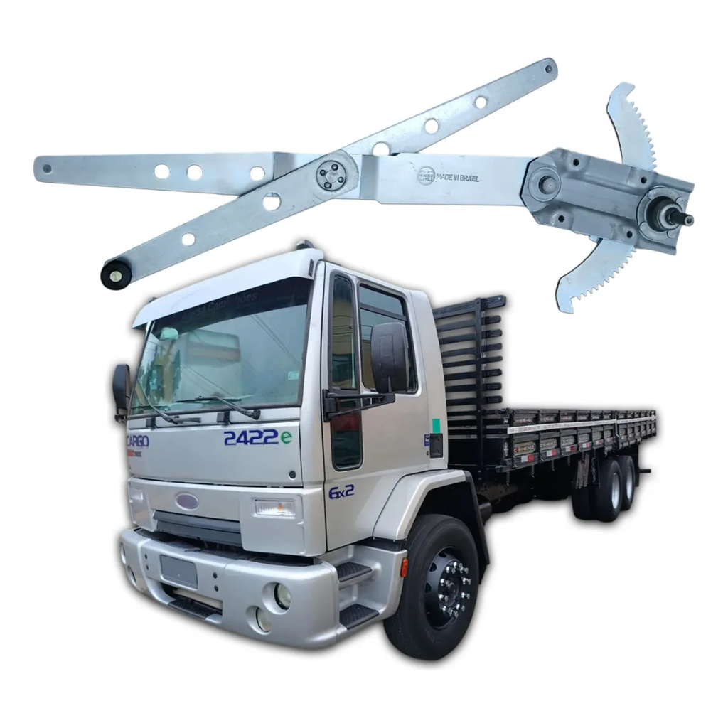 Maquina Vidro Manual Ford Cargo 1981 Até 2013 Lado Esquerdo em Oferta na Shopee