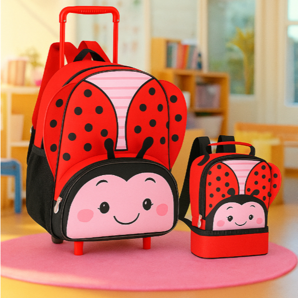 Mochila Infantil Rodinha Joaninha: Onde Comprar | BuscaProdutos