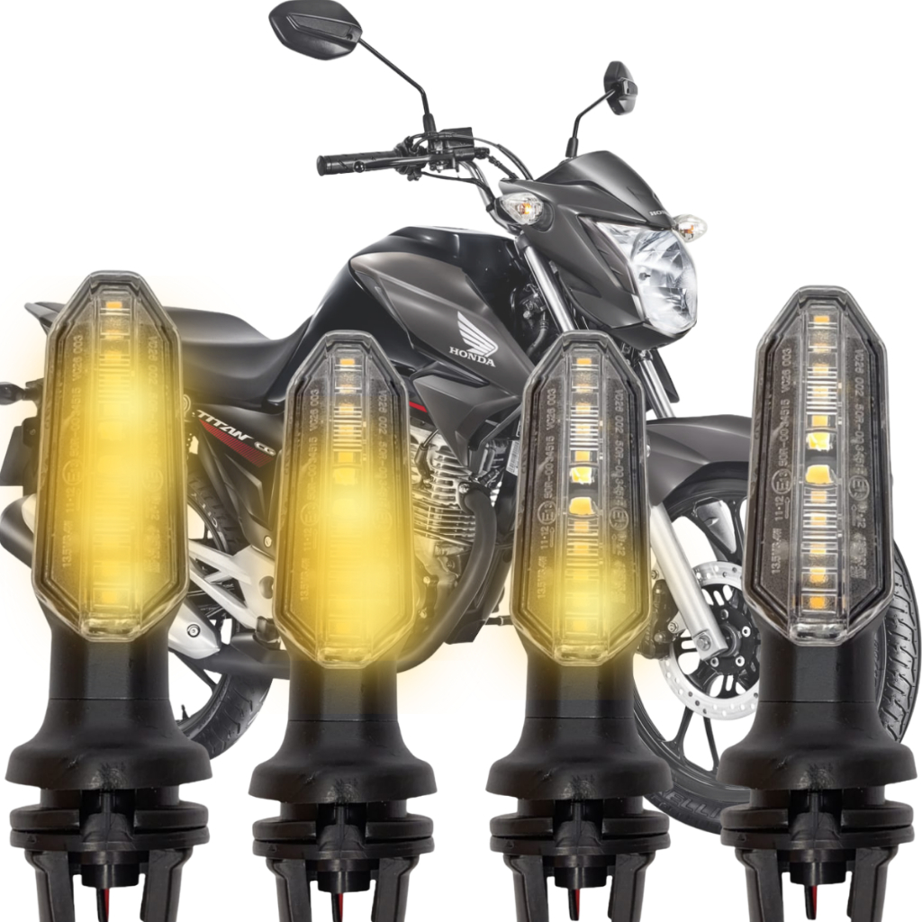 Pisca Seta Modelo Cb Twister Titan Fan 160 Start 160 Titan 2016 a 2024 em Oferta na Shopee