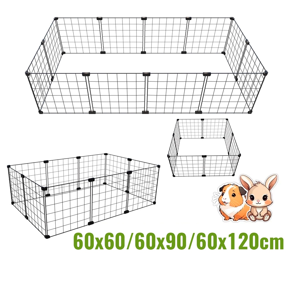 Cercado Porquinho da Índia Coelho Jabuti Simples Fácil de Montar com 30cm de Altura Tela Aramada em Oferta na Shopee