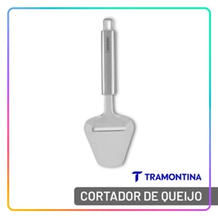 Cortador de Queijo Aço Inox Tramontina Marffim Fatiador Resistente Cozinha Lava-Louças