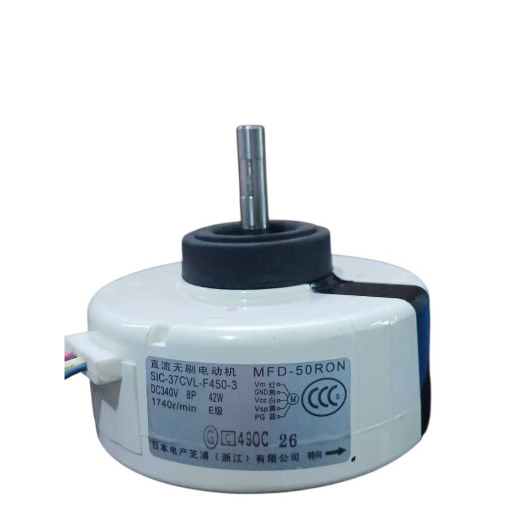 Motor Ventilador da Evaporadora Fujitsu 18000 - 30000 Btus SIC-37CVL-F450-3 (MFD-50RON) ASBG30LFBB