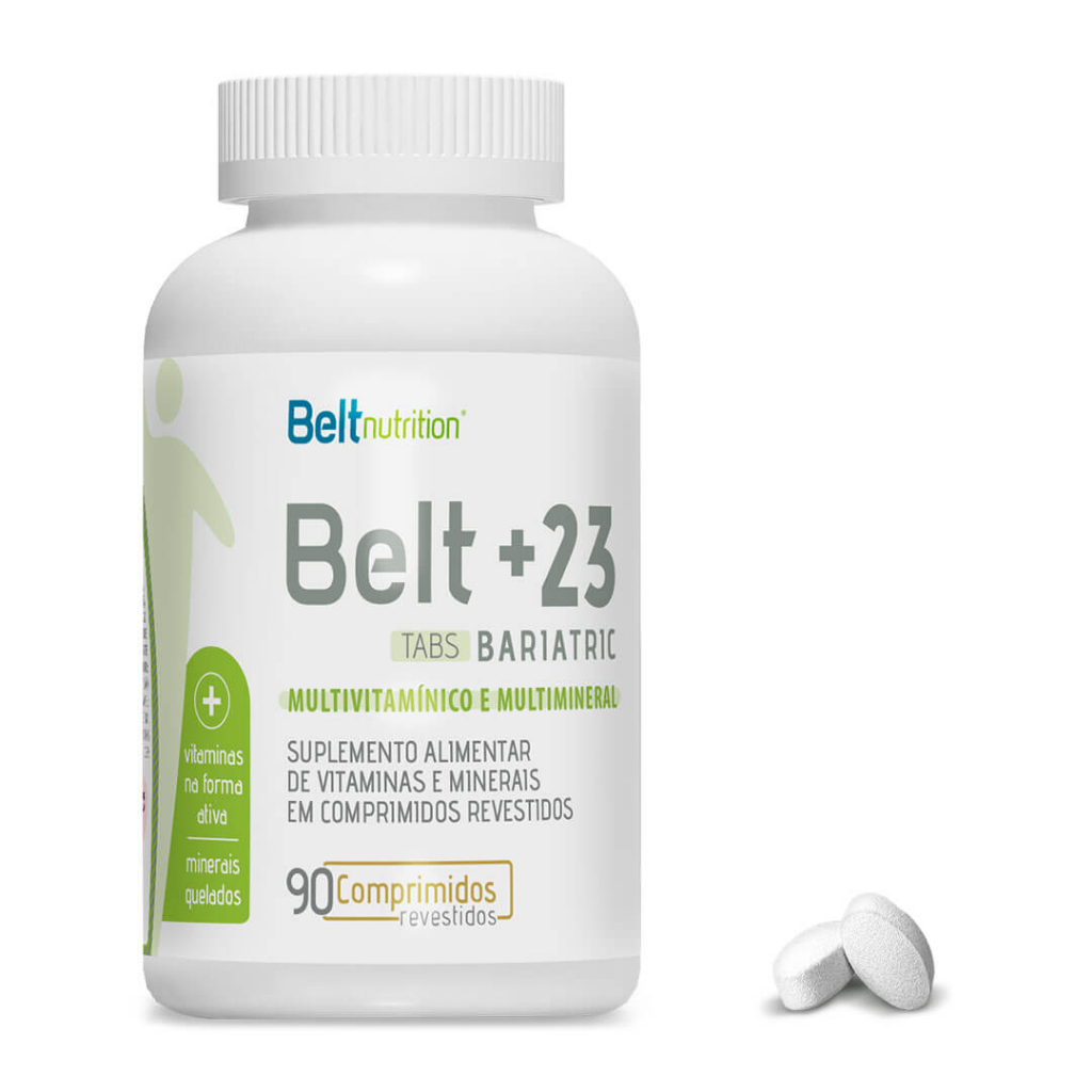 Belt + 23 Bariatric Tabs 90 Comprimidos - Belt Nutrition em Oferta na Shopee