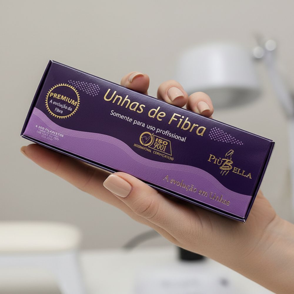 Unhas de Fibra Piubella Resistência em Oferta na Shopee