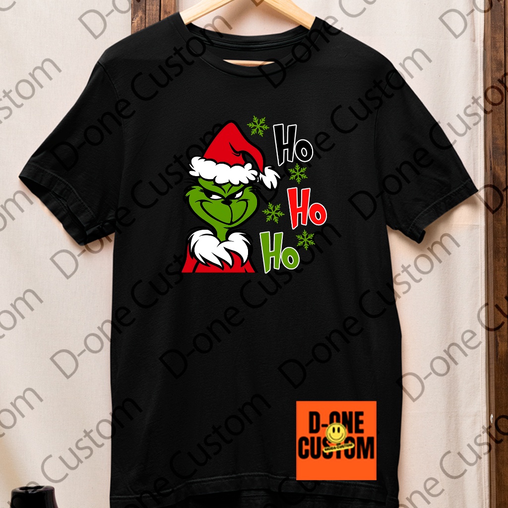 Camisa Camiseta Estilo Natal Desenho Personagem Estampado Moda Natalina Blusa Divertida Unissex