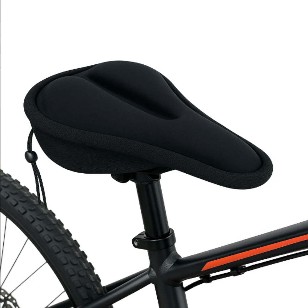 Capa de Selim com Almofada em Gel – Conforto e Amortecimento para Bicicleta MTB, Speed e Spinning