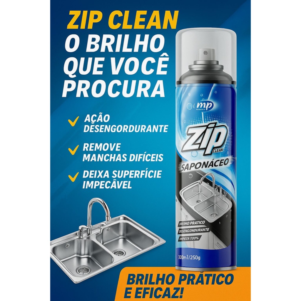 Saponáceo Spray Zip 300ml - My Place