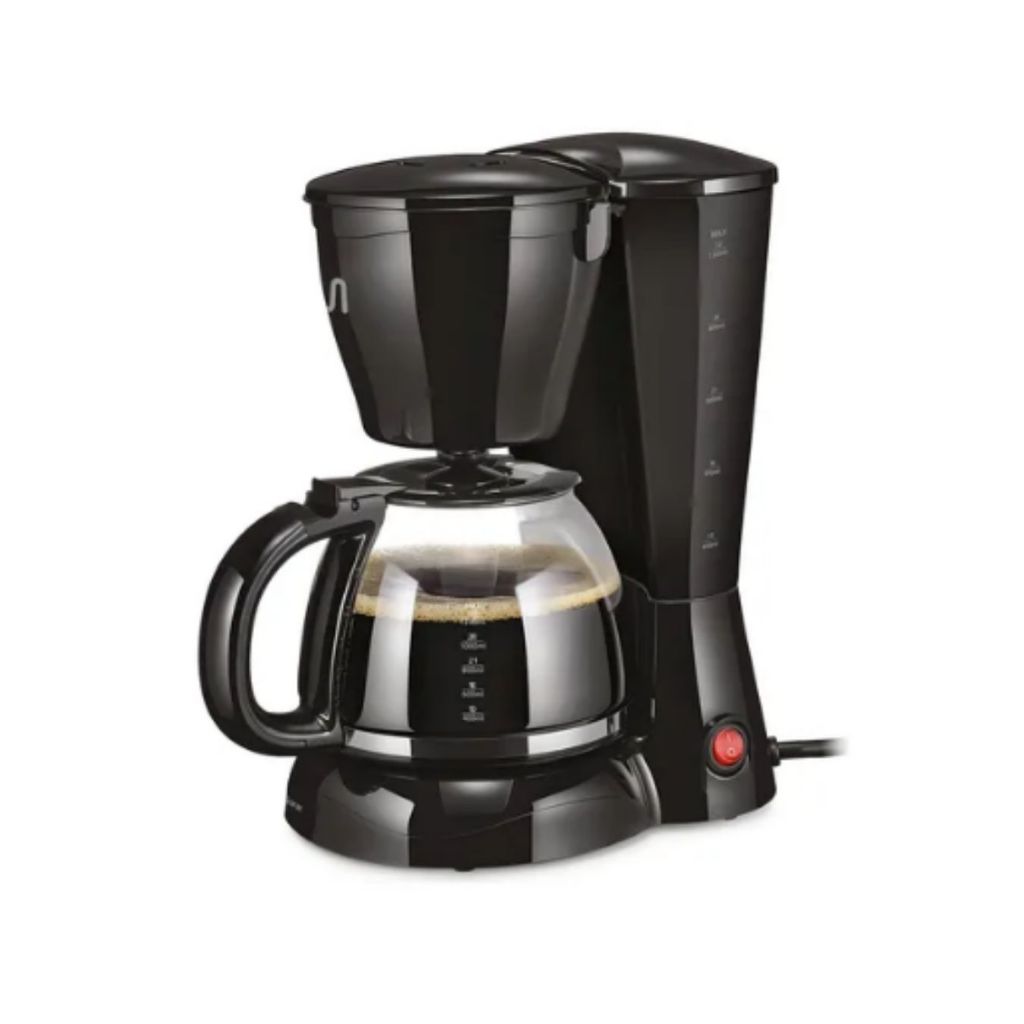 Cafeteira Elétrica 127V C/ Tampa Basculante Econômica Serve 32 Xícaras Café 800w Multi - Go037 Preto em Oferta na Shopee