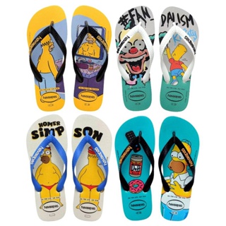 Chinelo Havaianas Simpsons FC Homer Original Masculino Confortável Estampado em Oferta na Shopee
